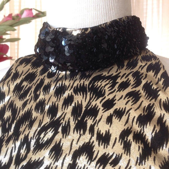 Mike Benet formal gold and black long dress - Picture 3 of 8